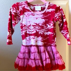 👍3/$10-Adorable tulle dress size 2T